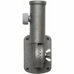 Silver Cast Aluminum Flagpole Bracket