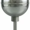 Stainless Steel Mirror Finish Outdoor Flagpole Ornament