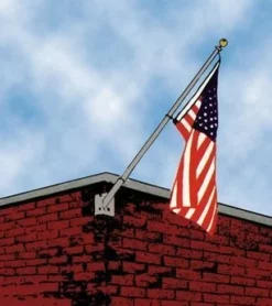 Franklin Series Single Corner Flagpole Kit
