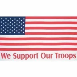 Support Our Troops - US Flag