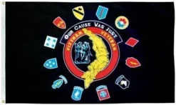 Vietnam Veteran Insignia Flag