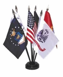 Mounted Armed Forces Flag Set