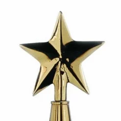 Brass Guiding Star Flagpole Ornament