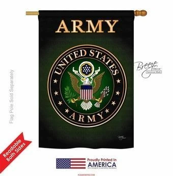 Gold Seal Army Banner 1 Gold Seal Army Banner