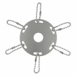 Silver Metal Award Ribbon Pole Ring