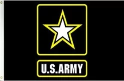 Military Grade Nylon Army Logo Flag