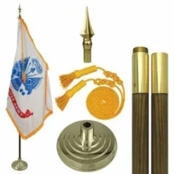 Mounted Army Flag Sets