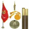 Mounted Marine Corps Flag Sets