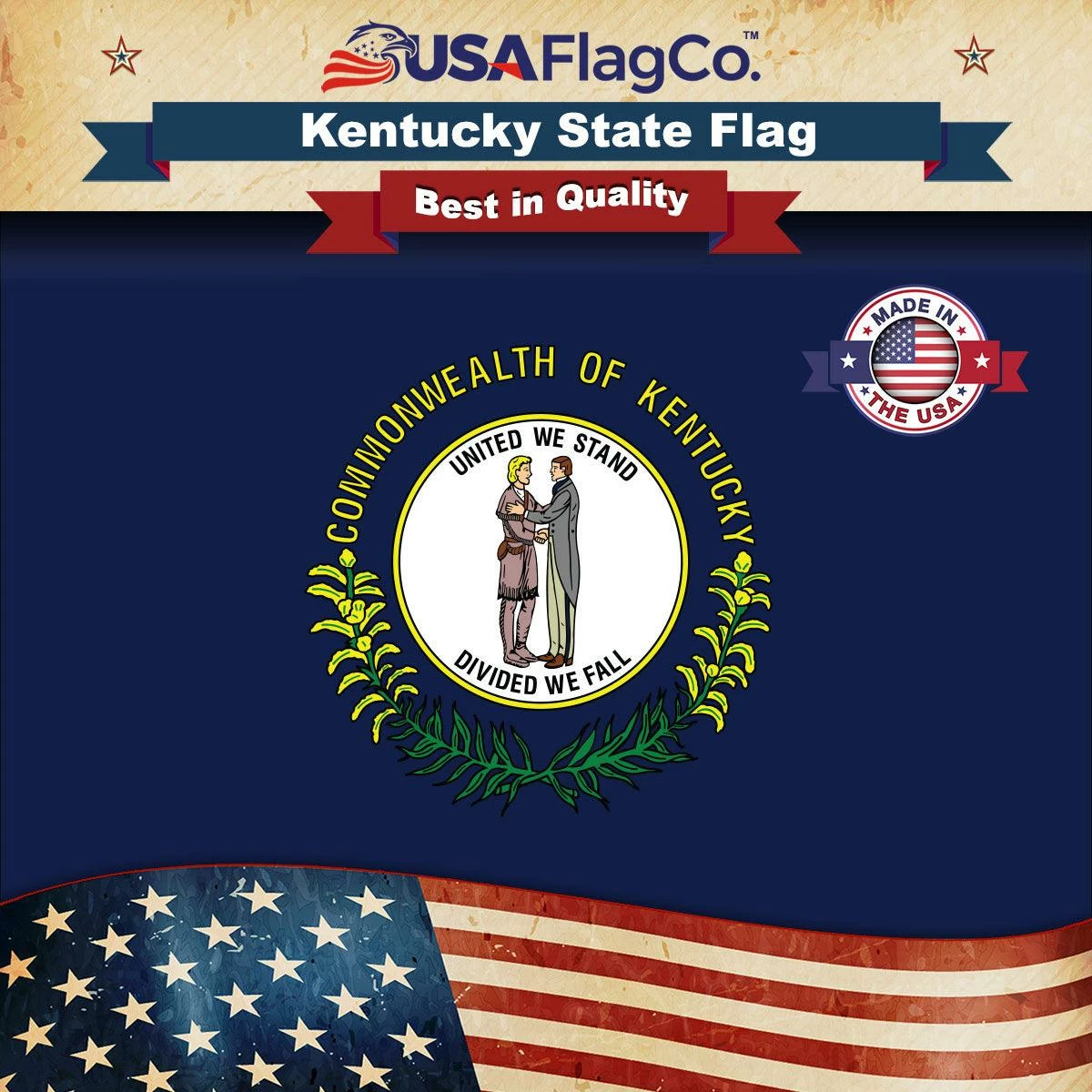Kentucky Flag 1 Kentucky Flag