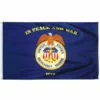 Military-Grade Nylon Merchant Marine Flag - 5 Ft X 8 Ft