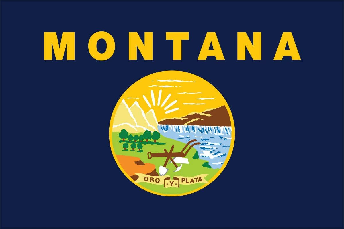 Montana Flag 2 Montana Flag - Image 2