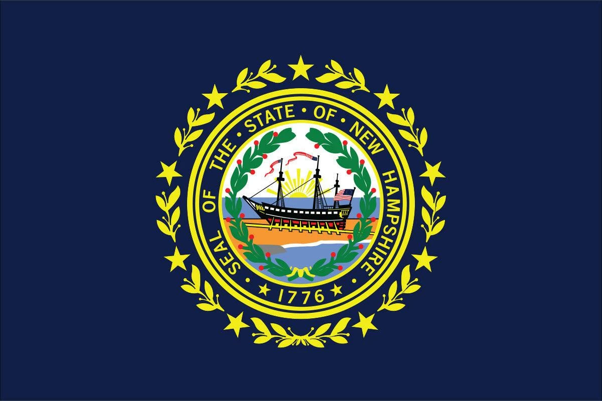New Hampshire Flag 2 New Hampshire Flag - Image 2