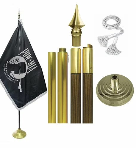 Mounted POW-MIA Flag Sets 1 Mounted POW-MIA Flag Sets