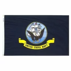 Outdoor Navy Flag