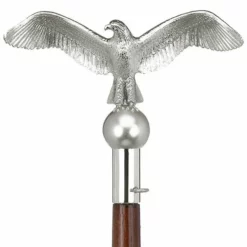 Indoor Oak Mounting Set - No Flag 17 Indoor Oak Mounting Set - No Flag -American Flags Sales plasticeagletopper 02