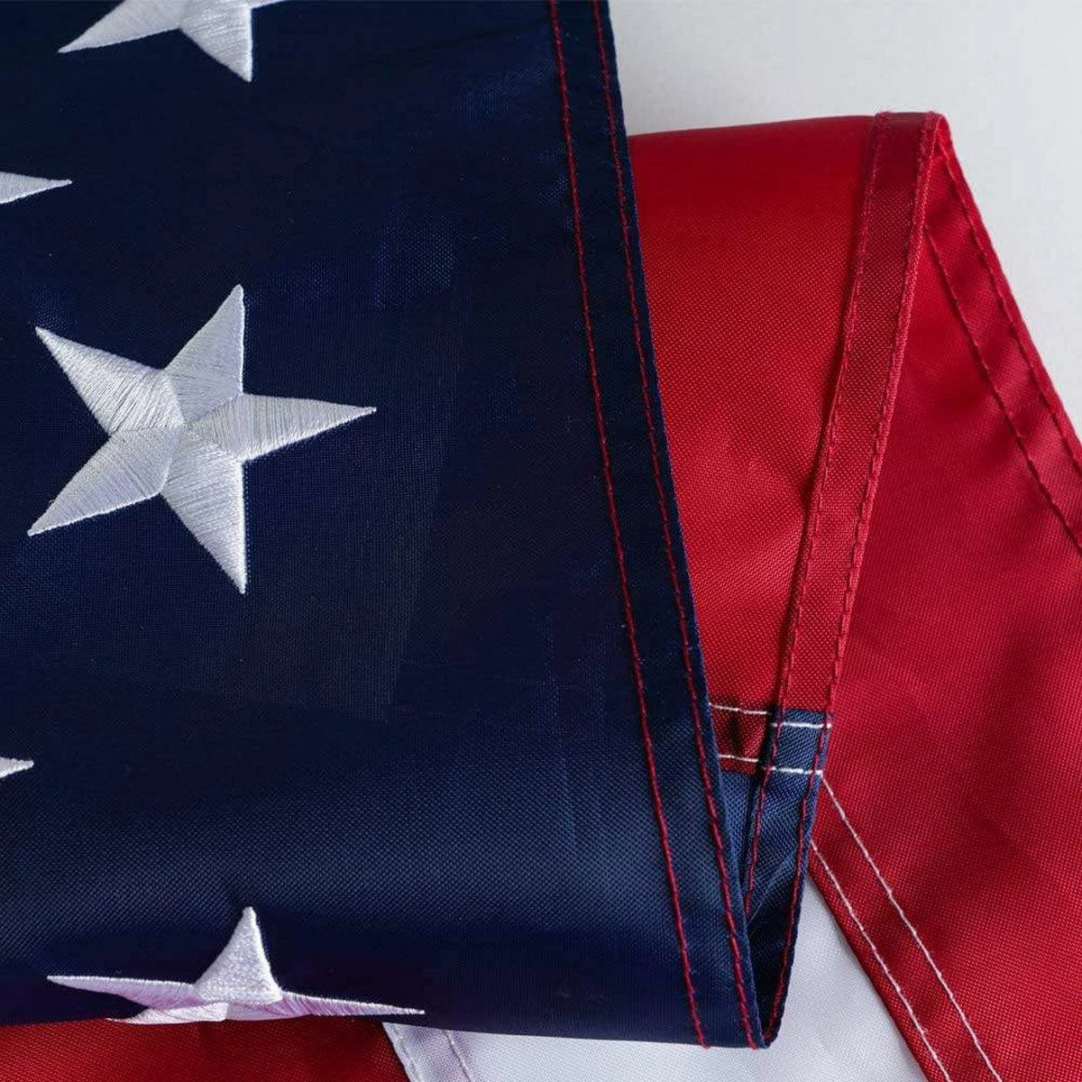 Polyester American Flag (3x5 Foot) Embroidered Stars & Sewn Stripes 4 Polyester American Flag (3x5 Foot) Embroidered Stars & Sewn Stripes - Image 4
