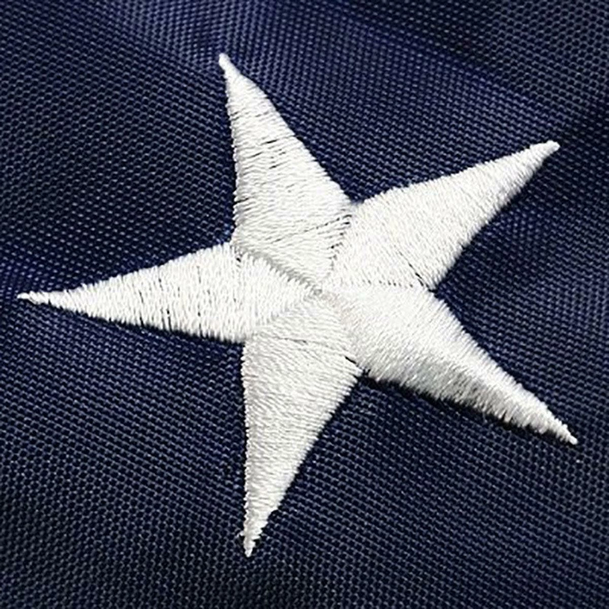 Polyester American Flag (3x5 Foot) Embroidered Stars & Sewn Stripes 5 Polyester American Flag (3x5 Foot) Embroidered Stars & Sewn Stripes - Image 5