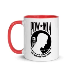 POW MIA Mug - 11 Oz. White Mug 23 POW MIA Mug - 11 Oz. White Mug -American Flags Sales pow mia mug 11 oz white mug usa flag co 6