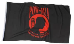 Red POW/MIA Flag