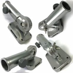 InstaPatriot™ FREEDOM™ Kit - Brushed Aluminum 15 InstaPatriot™ FREEDOM™ Kit - Brushed Aluminum -American Flags Sales silver flag holder mount bracket