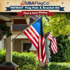 PATRIOT™ Flag Pole And ROGUE™ Bracket Kit - Vivid White (6ft, 1" Diameter) 20 PATRIOT™ Flag Pole And ROGUE™ Bracket Kit - Vivid White (6ft, 1" Diameter) -American Flags Sales silver patriot flag pole kit house ea7b68f1 36f1 47ca 9078 3271a698ef3a