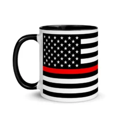 Thin Red Line Mug - 11 Oz.