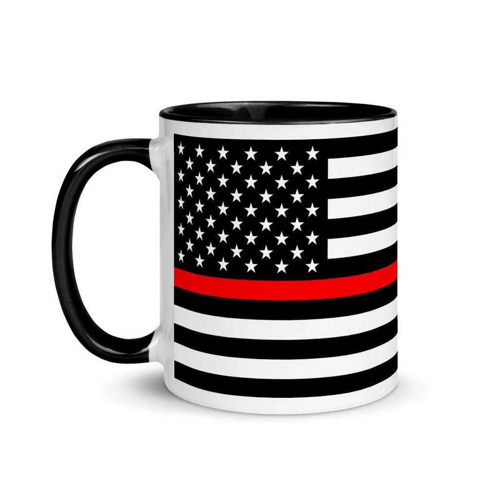 Thin Red Line Mug - 11 Oz. 1 Thin Red Line Mug - 11 Oz.