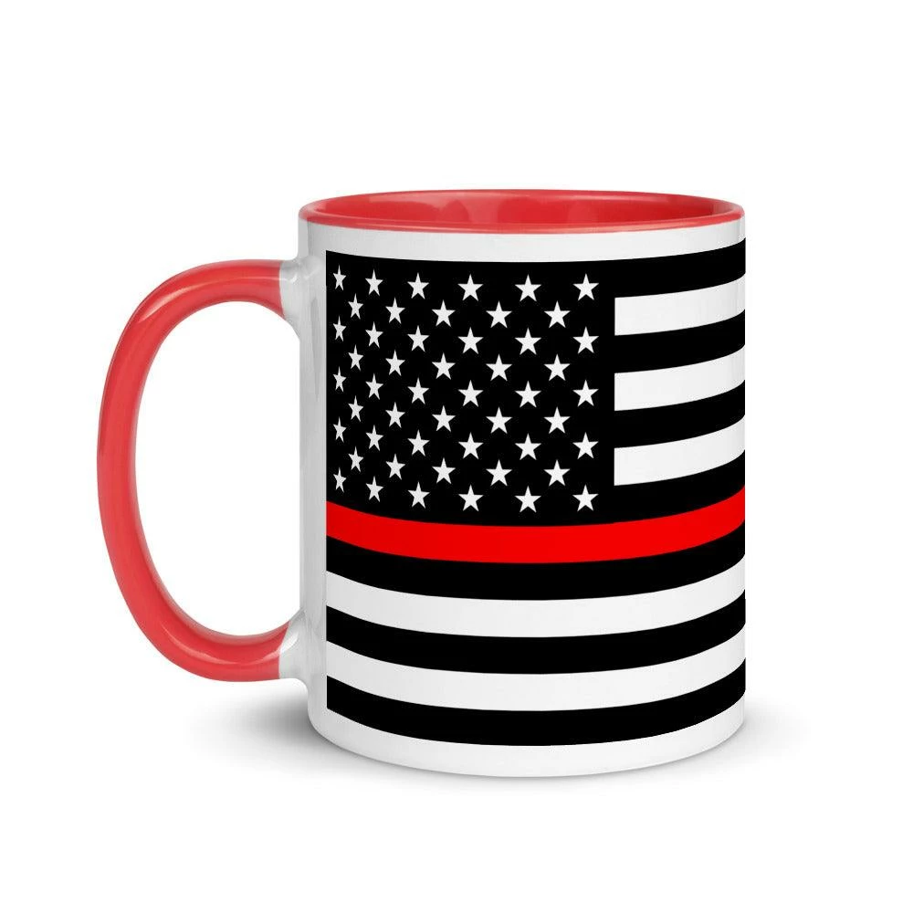 Thin Red Line Mug - 11 Oz. 6 Thin Red Line Mug - 11 Oz. - Image 6