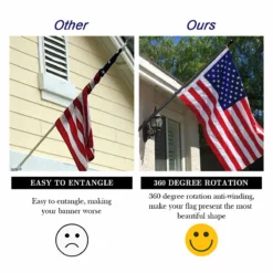 PATRIOT™ Flag Pole And TITAN™ Bracket Kit - Silver (6ft, 1" Diameter) 17 PATRIOT™ Flag Pole And TITAN™ Bracket Kit - Silver (6ft, 1" Diameter) -American Flags Sales usa flag co 6ft flagpole black 4 8a508329 8d92 47e9 8434 527bfdab875f