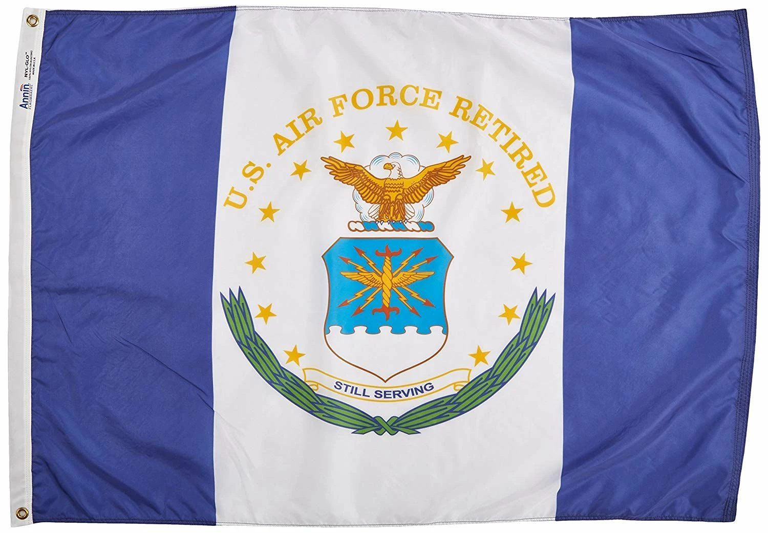 3' X 4' U.S. Air Force Retired Flag 1 3' X 4' U.S. Air Force Retired Flag