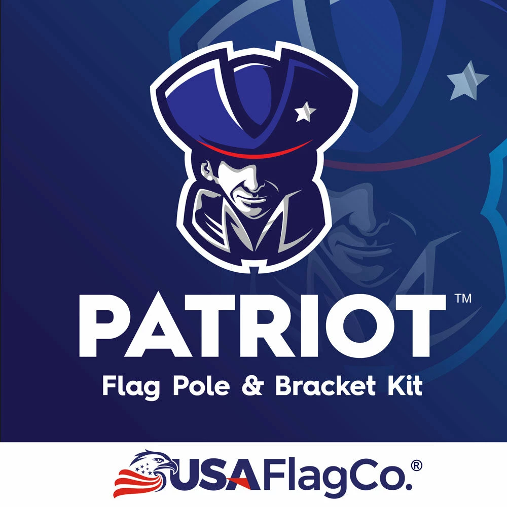 PATRIOT™ Flag Pole And ROGUE™ Bracket Kit - Classic Black (6ft, 1" Diameter) 2 PATRIOT™ Flag Pole And ROGUE™ Bracket Kit - Classic Black (6ft, 1" Diameter) - Image 2