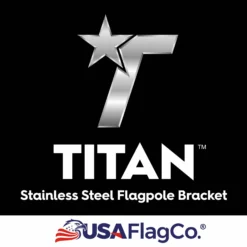 InstaPatriot™ TITAN™ Kit - Silver (LIMITED EDITION) 15 InstaPatriot™ TITAN™ Kit - Silver (LIMITED EDITION) -American Flags Sales usaflagco titan flagpole bracket logo b56adf33 c8aa 4e52 bb7c 5964f5f9ad9d