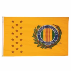 Nylon Vietnam Veterans Of America Flag - 3 Ft X 5 Ft