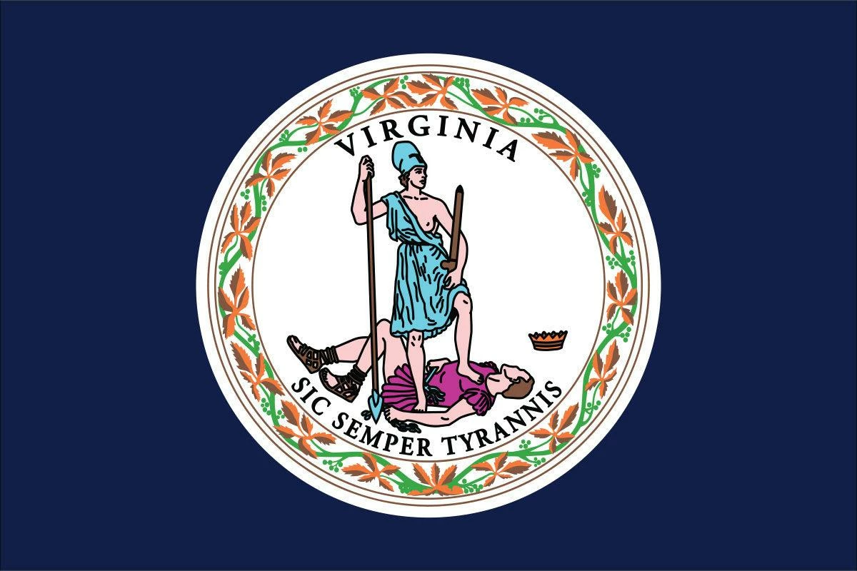 Virginia Flag 2 Virginia Flag - Image 2