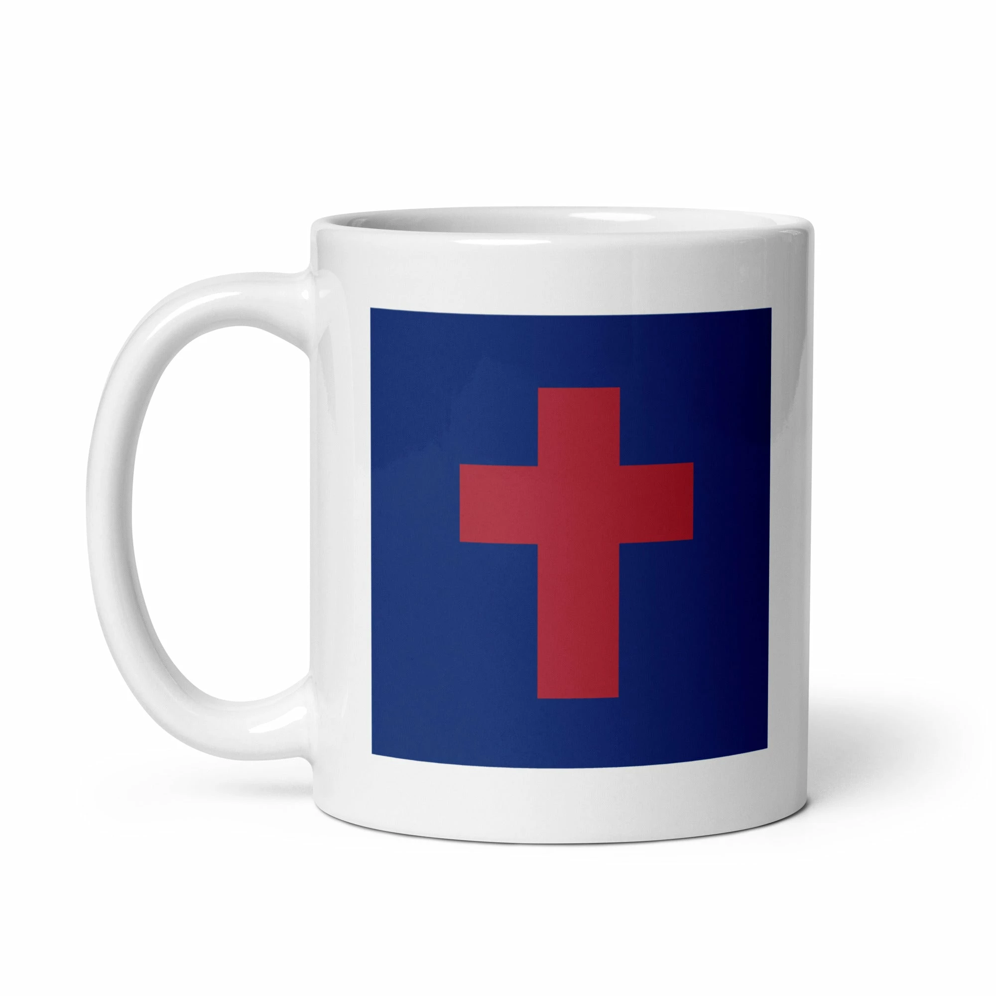 Christian Flag Mug - 11 Oz And 15 Oz 1 Christian Flag Mug - 11 Oz And 15 Oz