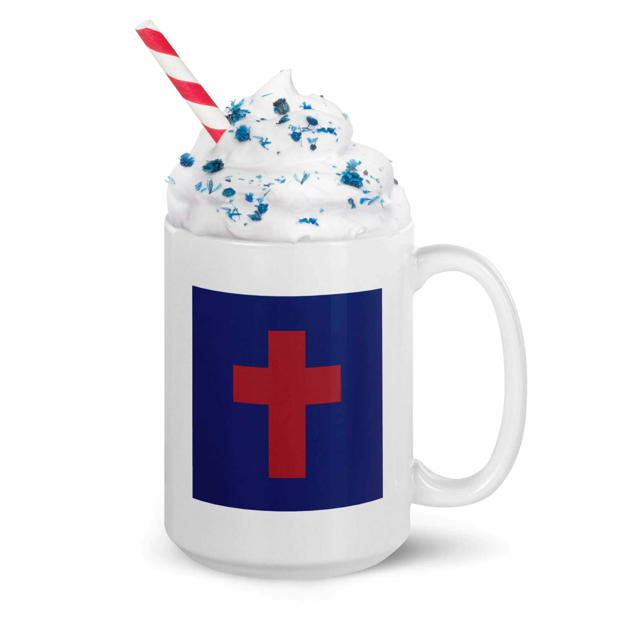 Christian Flag Mug - 11 Oz And 15 Oz 10 Christian Flag Mug - 11 Oz And 15 Oz - Image 10