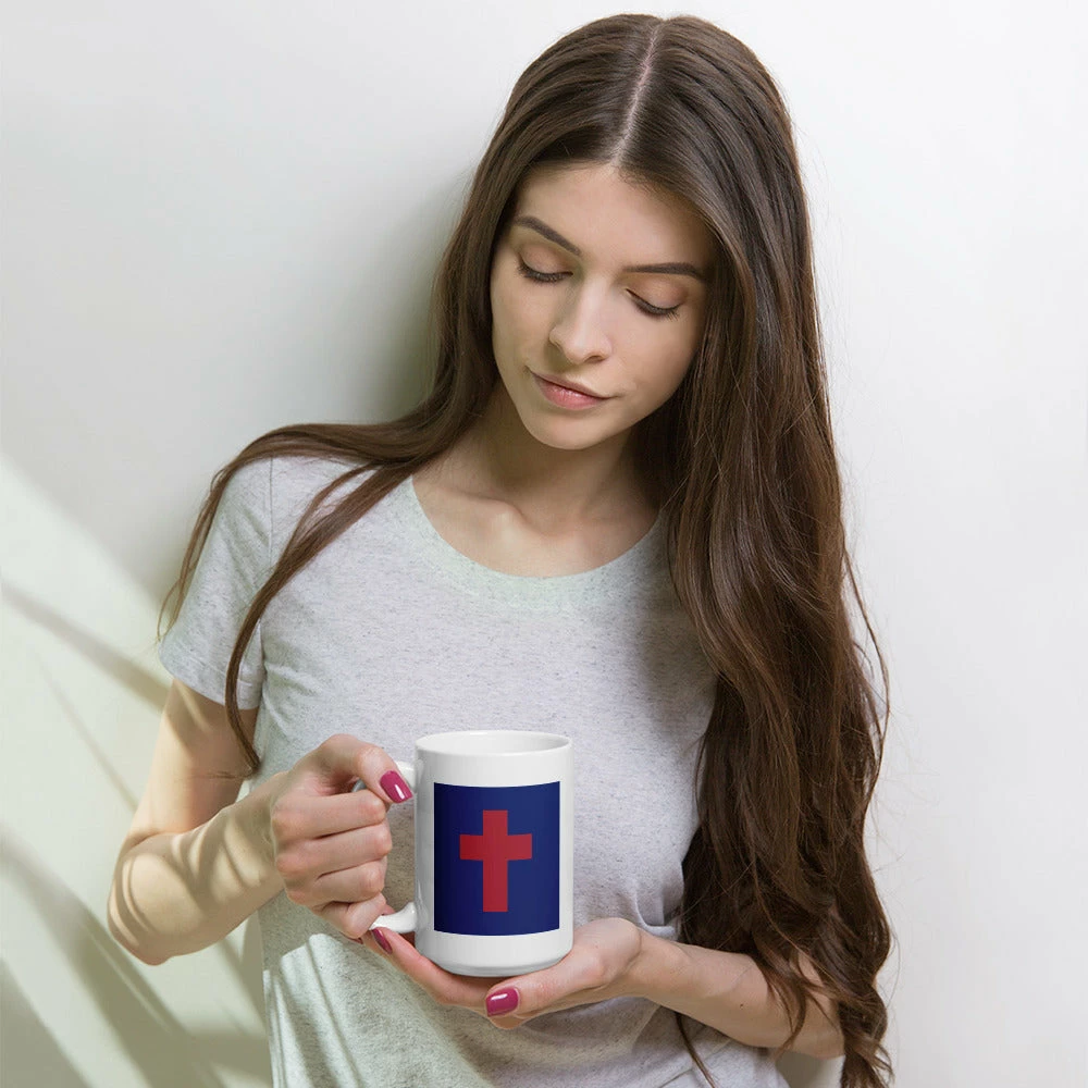 Christian Flag Mug - 11 Oz And 15 Oz 8 Christian Flag Mug - 11 Oz And 15 Oz - Image 8